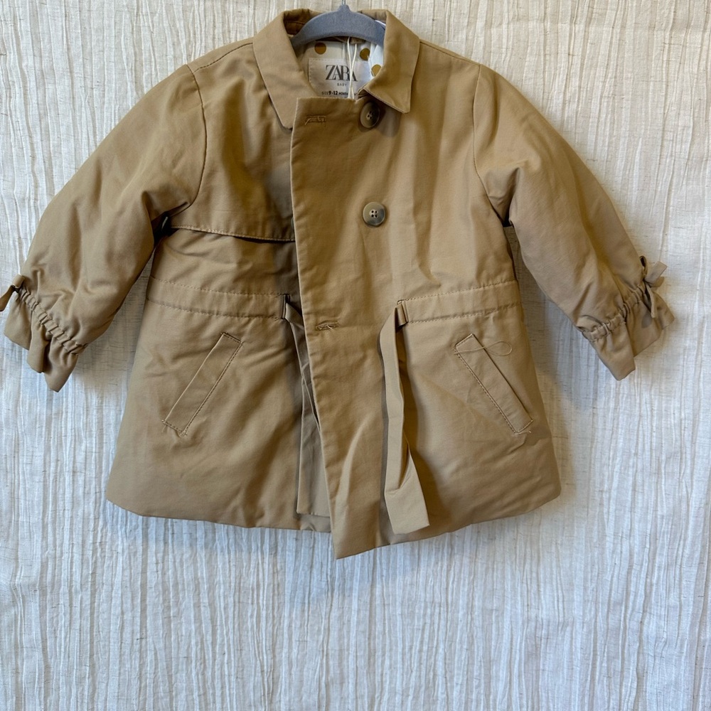Zara Kids Tan Raincoat
